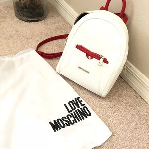 LOVE Moschino -SOLD -Chain Accent Backpack sorry
